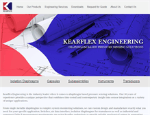 Tablet Screenshot of kearflex.com